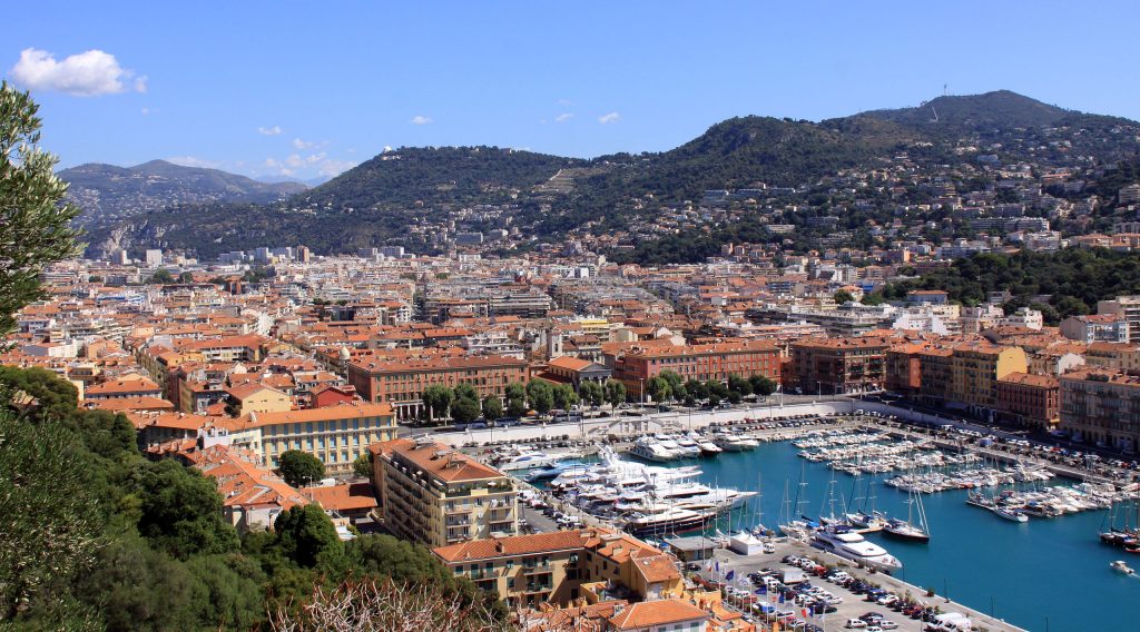 Le campus - Photographie de la ville de Nice, et le plus spécifiquement son port.